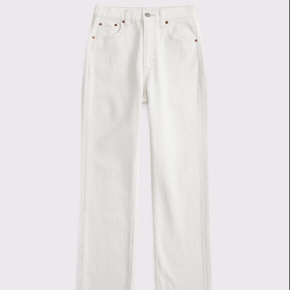 Ultra High Rise Ankle Straight Jean - Picture 1 of 5